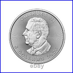 2025 BULLDOG LOUNGE KING 1 oz Silver Coin $5 Canada with UV Color