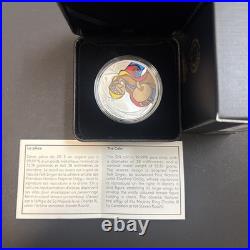 2025 CANADA FOLK SINGER BY DAPHNE ODJIG $20 1oz. 99.99% PURE SILVER COIN