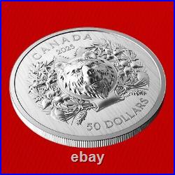 2025 CANADA HEARALDIC BEAR 70gms Pure Silver EHR/UHR Coin