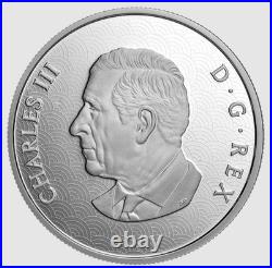 2025 CANADA LUNAR YEAR OF THE SNAKE $15 1oz. 99.99% PURE SILVER COIN