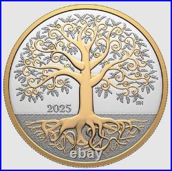 2025 CANADA TREE OF LIFE $10 1/2oz. 99.99% PURE SILVER COIN