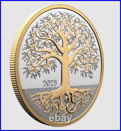 2025 CANADA TREE OF LIFE $10 1/2oz. 99.99% PURE SILVER COIN