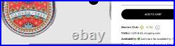 2025 CANADA UKRAINIAN PYSANKA 1oz. 9999 Pure Silver Easter Egg Shaped $20 Coin