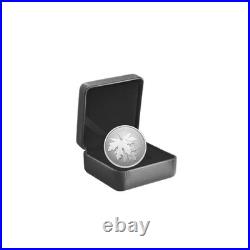 2025 Canada $10 Fine Silver Coin Gleaming Maple Leaves
