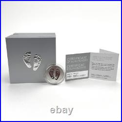 2025 Canada $10 Welcome to the World Baby Feet Pure Silver Coin