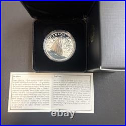 2025 Canada $15 Tall Ships Three Masted Schooner Pure Silver Coin