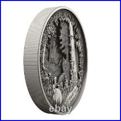 2025 Canada $175 Predator or Prey Shadow Box 23.75 oz Fine Silver Coin + Bonus