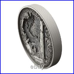 2025 Canada $175 Predator or Prey Shadow Box 23.75 oz Fine Silver Coin + Bonus