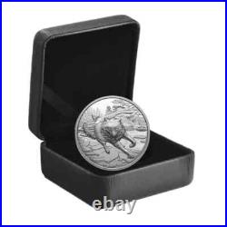 2025 Canada 1 oz Proof Silver Great Hunters Wolf in High Relief