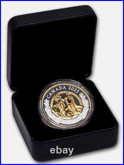2025 Canada $20 ALLEGORIES OF JUSTICE & TRUTH Gilt NGC PF70 FR BOX/COA