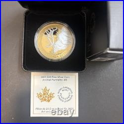2025 Canada $20 Animal Portraits Elk Fine Silver Coin