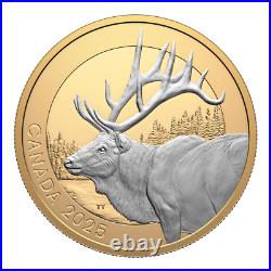 2025 Canada $20 Animal Portraits Elk One Ounce Fine Silver Coin