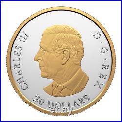 2025 Canada $20 Animal Portraits Elk One Ounce Fine Silver Coin