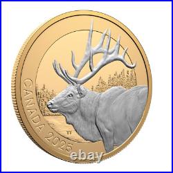 2025 Canada $20 Animal Portraits Elk One Ounce Fine Silver Coin