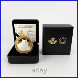 2025 Canada $20 Animal Portraits Grey Wolf Fine Silver Coin