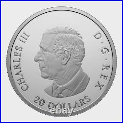 2025 Canada $20 Colorful Birds Baltimore Oriole One Ounce Pure Silver Coin