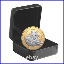 2025 Canada $20 Dollar 1oz Fine Pure Silver Coin Animal Portraits Grey Wolf