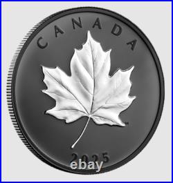 2025 Canada $20 Elegant Maple with rhodium 99.99% Silver 1 oz