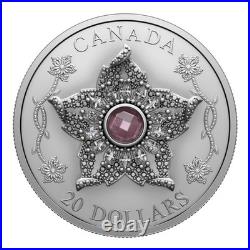 2025 Canada $20 Fine Silver Coin Williamson Diamond Brooch 2025 Canada $20 Fine Silver Coin Williamson Diamond Brooch
