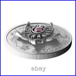 2025 Canada $20 Fine Silver Coin Williamson Diamond Brooch 2025 Canada $20 Fine Silver Coin Williamson Diamond Brooch