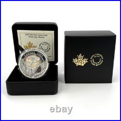 2025 Canada $20 Moon Sky Raven Holographic Fine Silver Coin