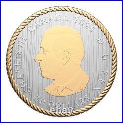 2025 Canada $30 The Ancestor Orca Whale 2 oz Fine Silver Coin