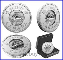 2025 Canada 5c Multi Layer Beaver 3.5 oz. 9999 Silver Coin + BONUS COINS