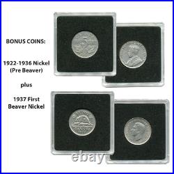 2025 Canada 5c Multi Layer Beaver 3.5 oz. 9999 Silver Coin + BONUS COINS