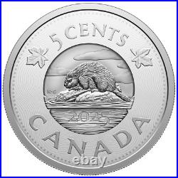 2025 Canada 5c Multi Layer Beaver 3.5 oz. 9999 Silver Coin + BONUS COINS
