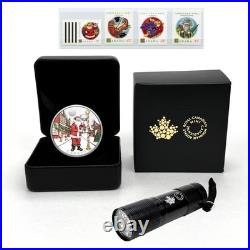 2025 Canada Dear Santa $20 Fine Silver Glow Reveal Coin with BONUS