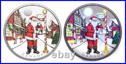 2025 Canada Dear Santa $20 Fine Silver Glow Reveal Coin with BONUS