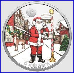 2025 Canada Dear Santa Glow In The Dark $20 99.99% Pure Silver Coin