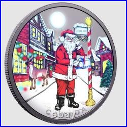 2025 Canada Dear Santa Glow In The Dark $20 99.99% Pure Silver Coin