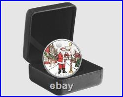 2025 Canada Dear Santa Glow In The Dark $20 99.99% Pure Silver Coin