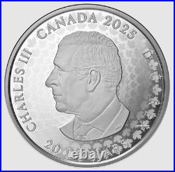2025 Canada Great Hunters Wolf Ultra High Relief $20 99.99% Pure Silver Coin