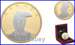 2025 Canada Lost Designs #3 Polar Bear 25 cent 2 oz silver- Masters Club