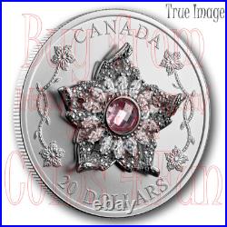 2025 Crown Jewels #2 Williamson Diamond Brooch $20 Proof Pure Silver Coin Canada