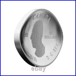 2025 Fine 1oz Silver Coin Dinosaur Eye Royal Canadian Mint Canadian Silver Coin