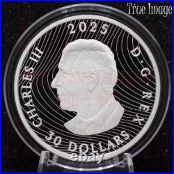 2025 Magic of the Northern Lights $30 Pure Silver Glow-In-The-Dark Coin Canada
