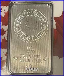 2025 Premium Silver Bullion Bar With Preview Mark On Front of Coin