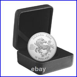 2026 1oz Silver Coin Lunar Year of The Horse Royal Canadian Mint Chinese Coin