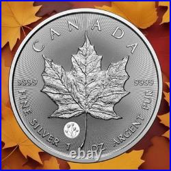 2026 CANADA TREASURED MAPLE LEAF WOLF PRIVY MARK 1oz. 99.99% PURE SILVER COIN