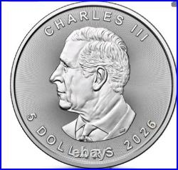 2026 Canada 1 Oz Pure Silver Maple Leaf