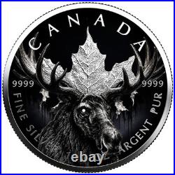 2026 Canada 1 oz Silver Maple Moose Edition Colored Last in Series of 4
