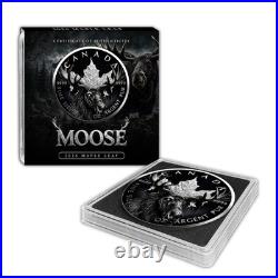 2026 Canada 1 oz Silver Maple Moose Edition Colored Last in Series of 4