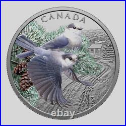 2026 Canada $20 Colourful Birds Canada Jays One Ounce Pure Silver Coin 2026 Canada $20 Colourful Birds Canada Jays One Ounce Pure Silver Coin