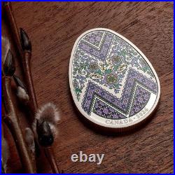 2026 Canada $20 Pysanka Coin Egg 1 oz Fine Silver Coin Royal Canadian Mint
