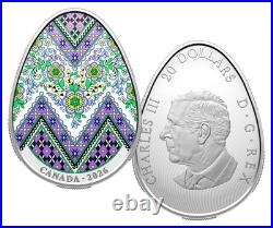 2026 Canada $20 Pysanka Egg 1 oz Fine Silver Coin SOLD OUT AT RCM