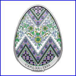 2026 Canada $20 Pysanka Egg 1 oz Fine Silver Coin SOLD OUT AT RCM