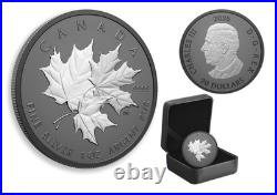2026 Canada $20 Triple Maple Leaf with Rhodium Plating 1 oz Fine Silver Coin